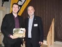 Peter Dedecker en Michel De Sutter (onze voorzitter)